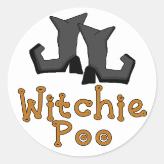 Adesivo Redondo Witchie Poo T-shirts e presentes