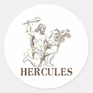 Adesivo Redondo WITS: Hércules