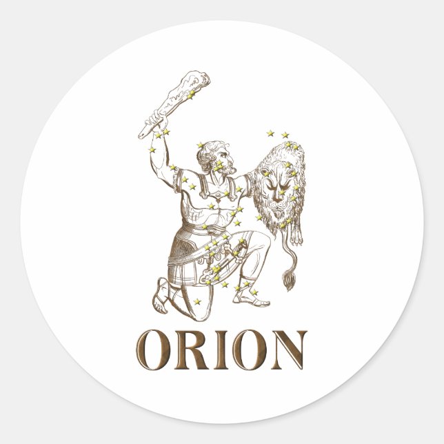 Adesivo Redondo WITS: Orion (Frente)
