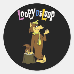 Adesivo Redondo Wolf