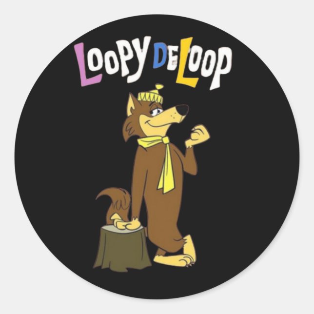 Adesivo Redondo Wolf (Frente)