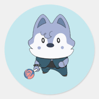 Adesivo Redondo Wolfie (ATE)