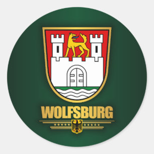 Adesivo Redondo Wolfsburg