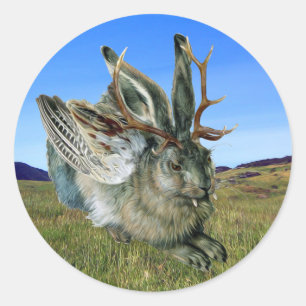 Adesivo Redondo Wolpertinger