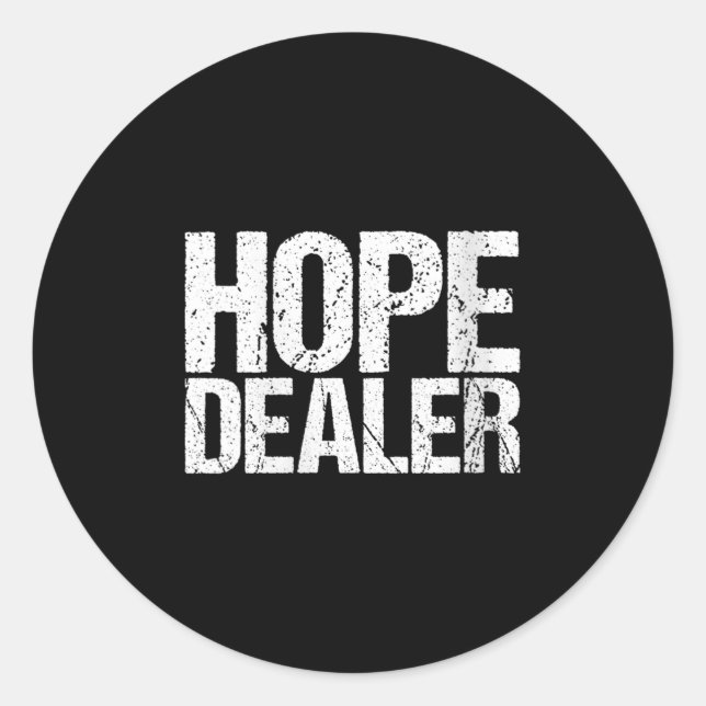 Adesivo Redondo Womens Motivational Hope Er V-neck  (Frente)