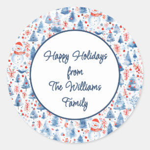 Adesivo Redondo Wonderland