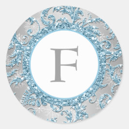 Adesivo Redondo Wonderland Monogramed Windker