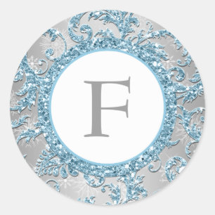 Adesivo Redondo Wonderland Monogramed Windker