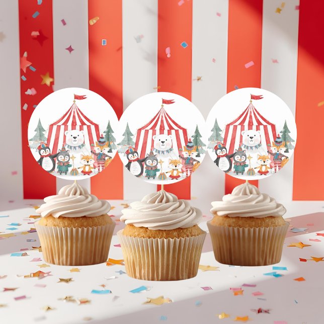 Adesivo Redondo Woodland Deer Birthday | Rustic Forest  (Criador carregado)