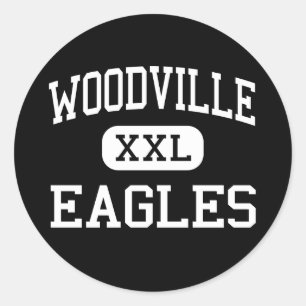 Adesivo Redondo Woodville - Eagles - segundo grau - Woodville