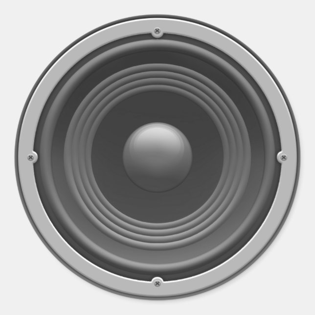 Adesivo Redondo Woofer (Frente)
