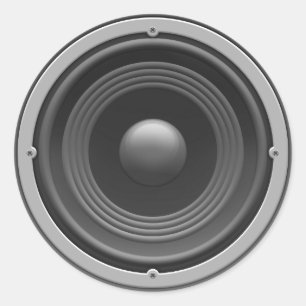Adesivo Redondo Woofer