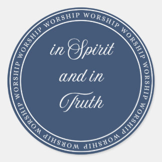 Adesivo Redondo Worship - Flush Seal
