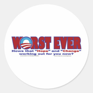 ADESIVO REDONDO WORST-EVER