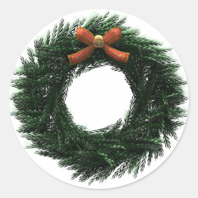 Adesivo Redondo Wreath Sticker (Frente)