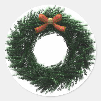Adesivo Redondo Wreath Sticker