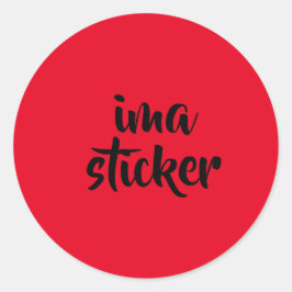 Adesivo Redondo wregwergfe