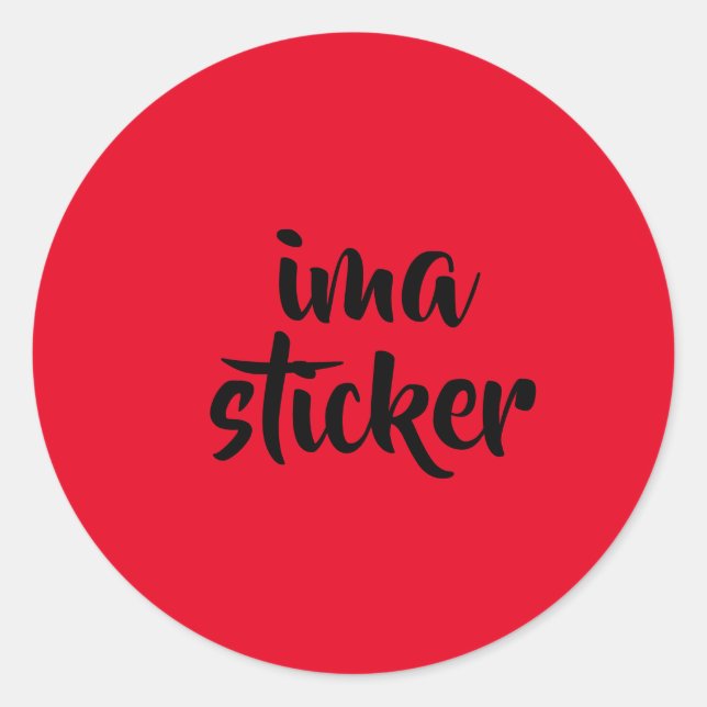 Adesivo Redondo wregwergfe (Frente)