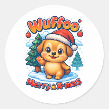 Wuffoo Roony Feliz Natal Kawaii 3D Feriado