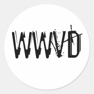 ADESIVO REDONDO WWVD