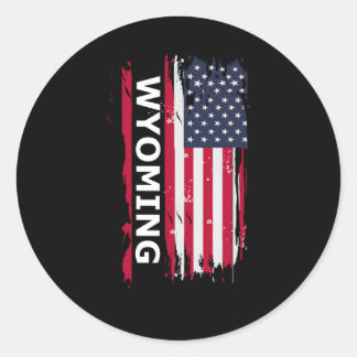 Adesivo Redondo Wyoming