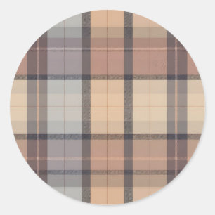 Adesivo Redondo Xadrez