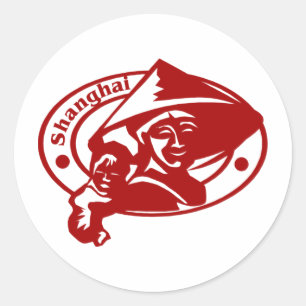 Adesivo Redondo Xangai