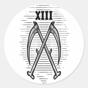 ADESIVO REDONDO XIII