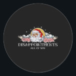 Adesivo Redondo Xmas Desapontou Todos Vocês Papais noeis Dizendo W<br><div class="desc">Xmas Desapontou Todos Vocês Papais noeis Dizendo Inverno</div>