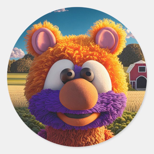 Adesivo Redondo xooribous (Frente)