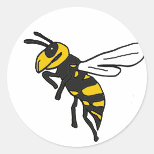 Adesivo Redondo XX- arte da jaqueta amarela