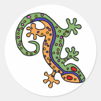 Adesivo Redondo XX- Gecko Art