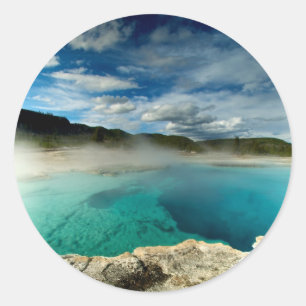 Adesivo Redondo Yellowstone