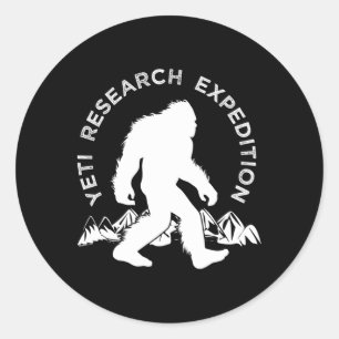 Adesivo Redondo Yeti Research Expedition Yeti
