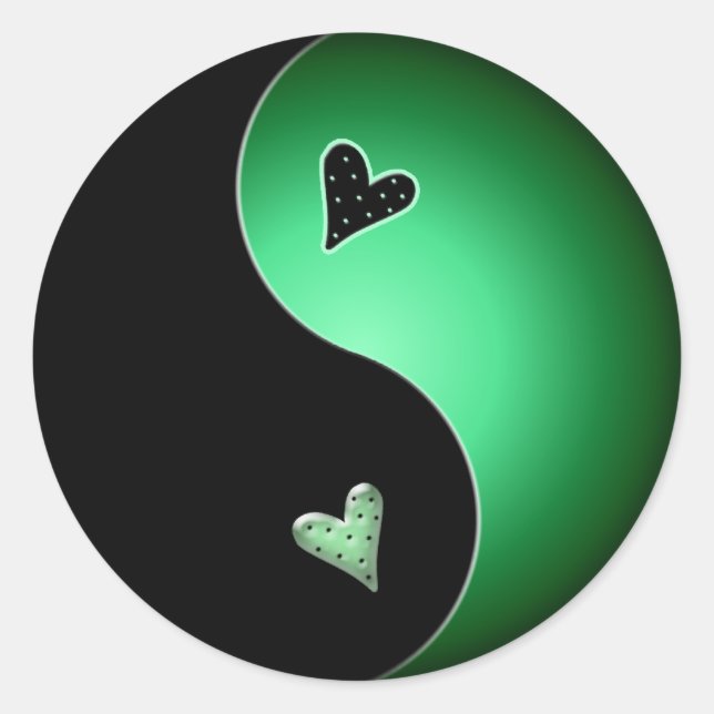Adesivo Redondo yin yang (Frente)
