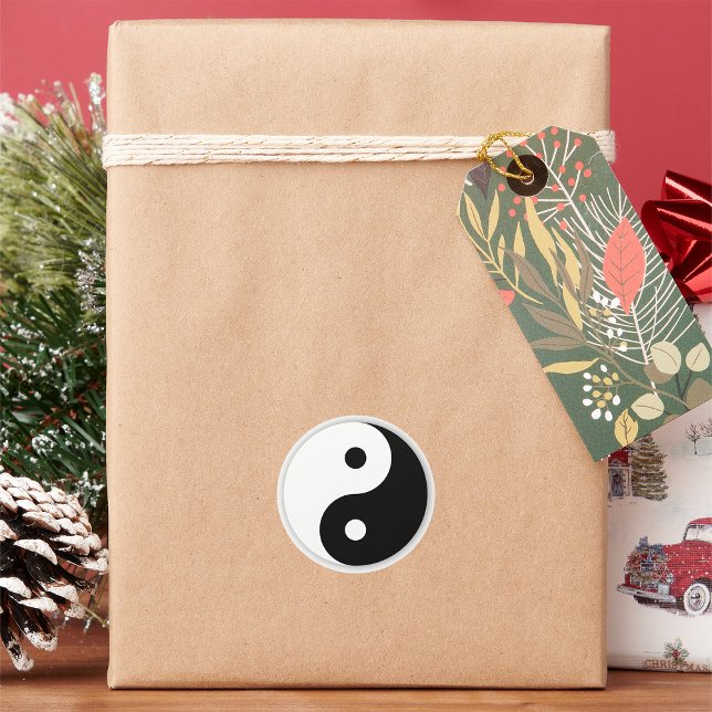 Adesivo Redondo Yin Yang Stickers (Criador carregado)