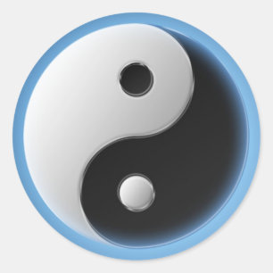ADESIVO REDONDO YING YANG