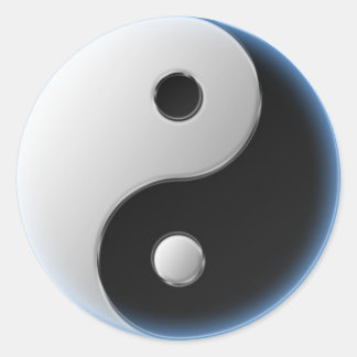 ADESIVO REDONDO YING YANG