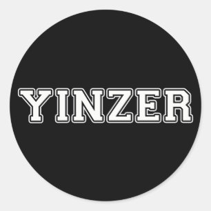Adesivo Redondo Yinzer