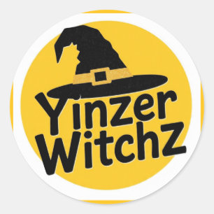 Adesivo Redondo YinzerWitchz