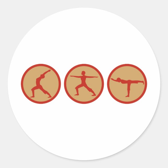 ADESIVO REDONDO YOGA (Frente)