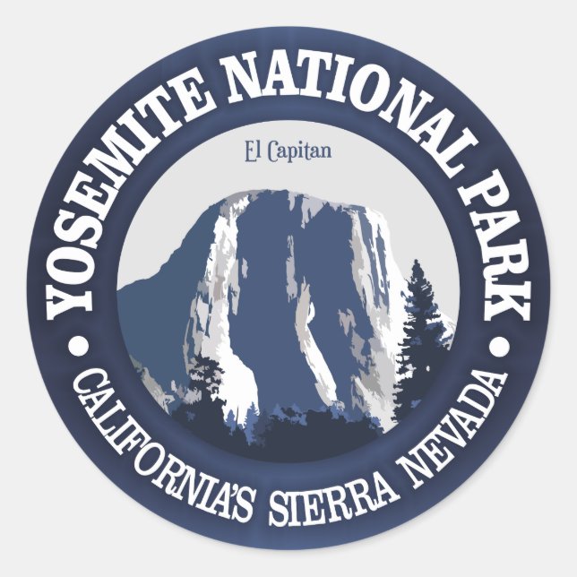 Adesivo Redondo Yosemite 2 (Frente)