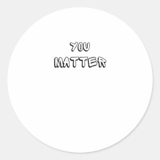 Adesivo Redondo You - Bold Statement Art" Sticker