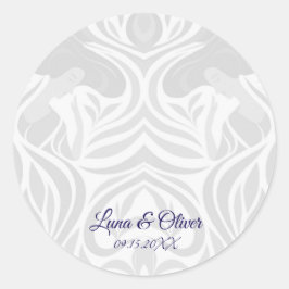 Adesivo Redondo Yumeji Hirado Woman Art Seal Sticker