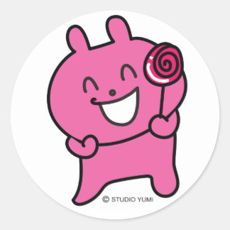 Adesivo Redondo Yummy Stickers