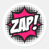 ZAP! Estilo de livro em banda desenhada