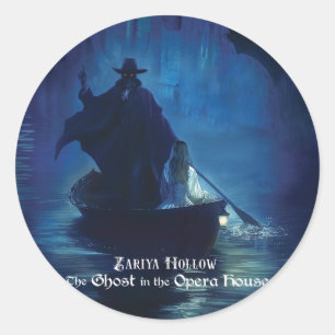 Adesivo Redondo Zariya Hollow: Fantasma na Ópera, Sticker