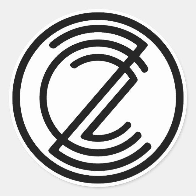 Adesivo Redondo Zastava (Frente)