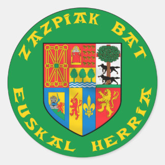 Adesivo Redondo Zazpiak Bat Sticker