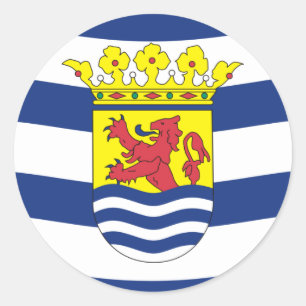 Adesivo Redondo Zelândia, Países Baixos